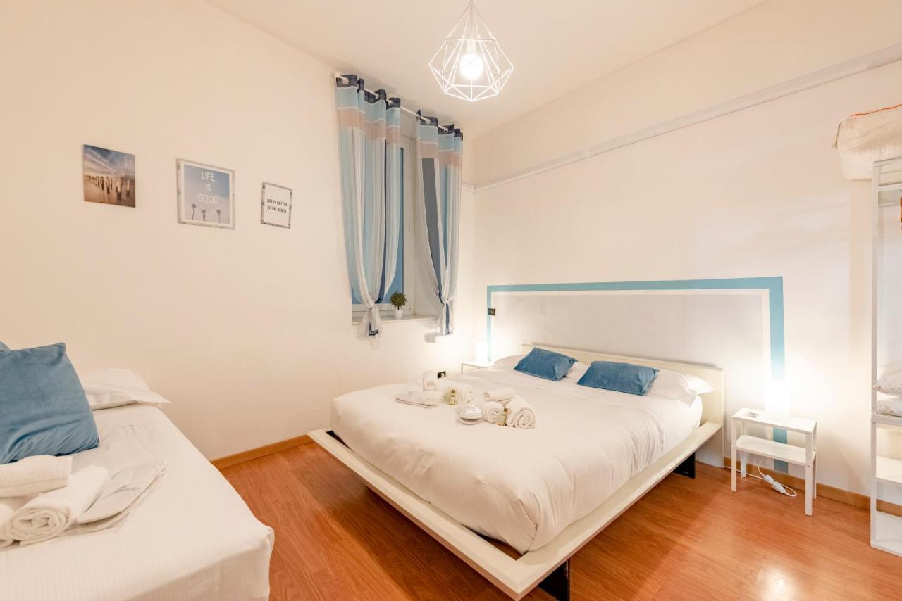 Mazzini 12 Very Central Apartment With Private Garage, Air Conditioning, Wifi, Just 50 Meters From The Beach Rapallo Zewnętrze zdjęcie