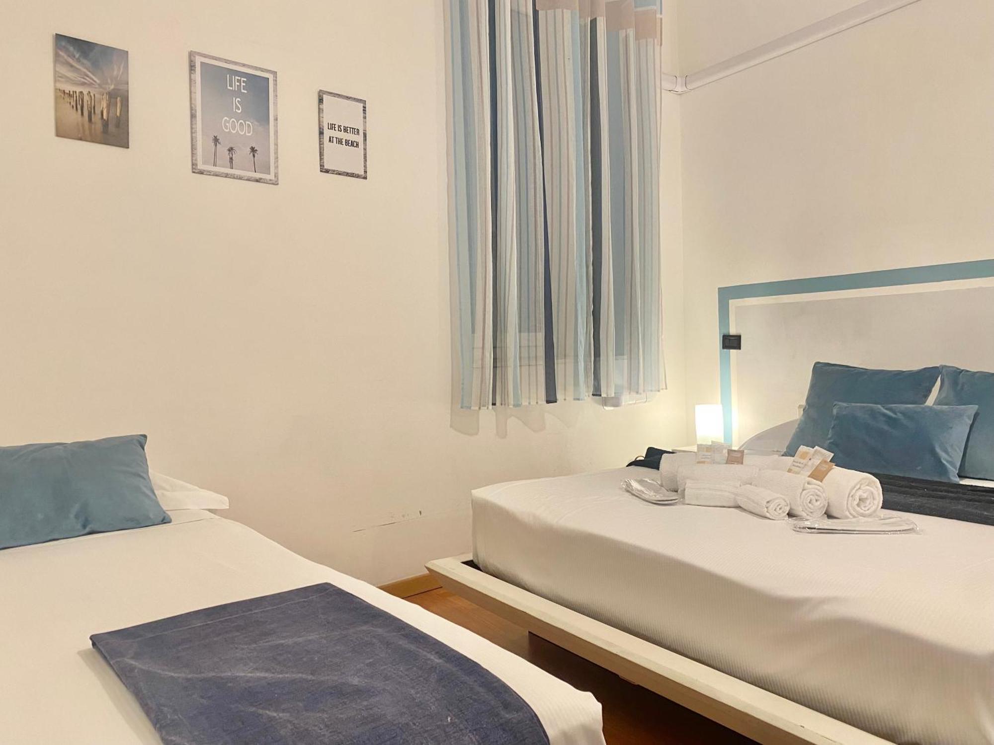 Mazzini 12 Very Central Apartment With Private Garage, Air Conditioning, Wifi, Just 50 Meters From The Beach Rapallo Zewnętrze zdjęcie