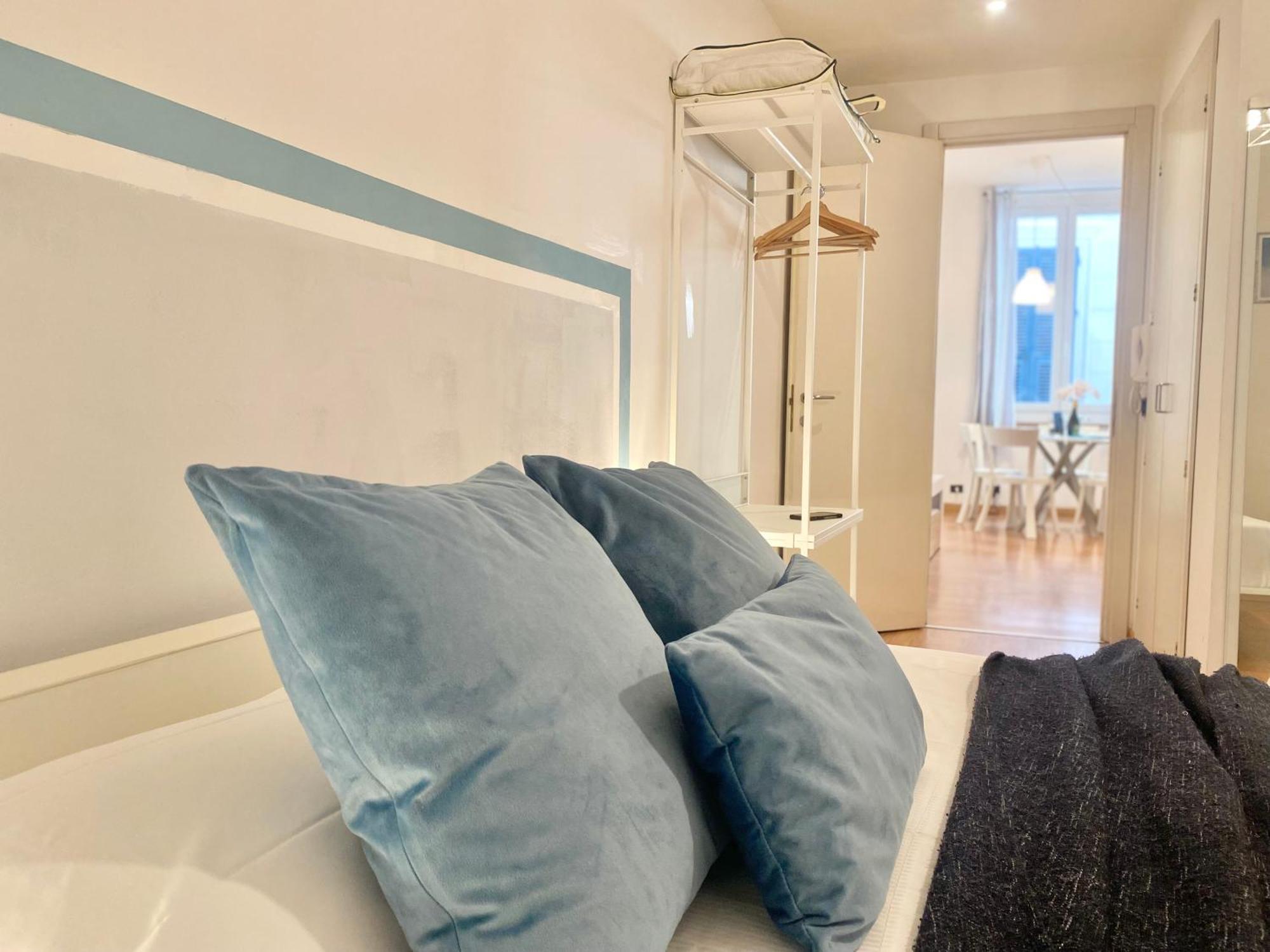 Mazzini 12 Very Central Apartment With Private Garage, Air Conditioning, Wifi, Just 50 Meters From The Beach Rapallo Zewnętrze zdjęcie